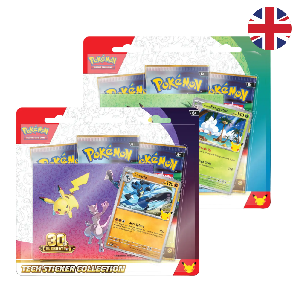 Pokemon - 30th Celebration Tech Sticker Collection EN [30C]