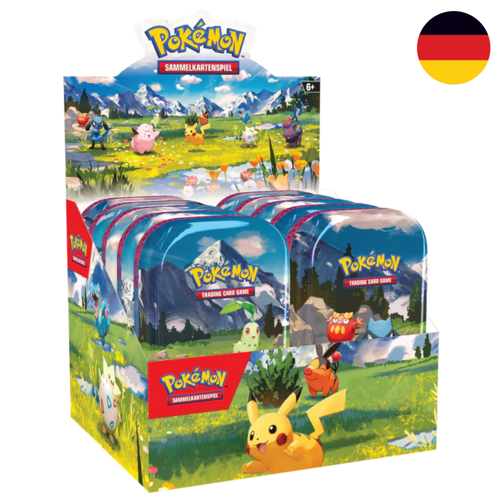 Pokemon - Erhabene Helden Mini Tin Display EN [me02.5] (Differenzbesteuert)