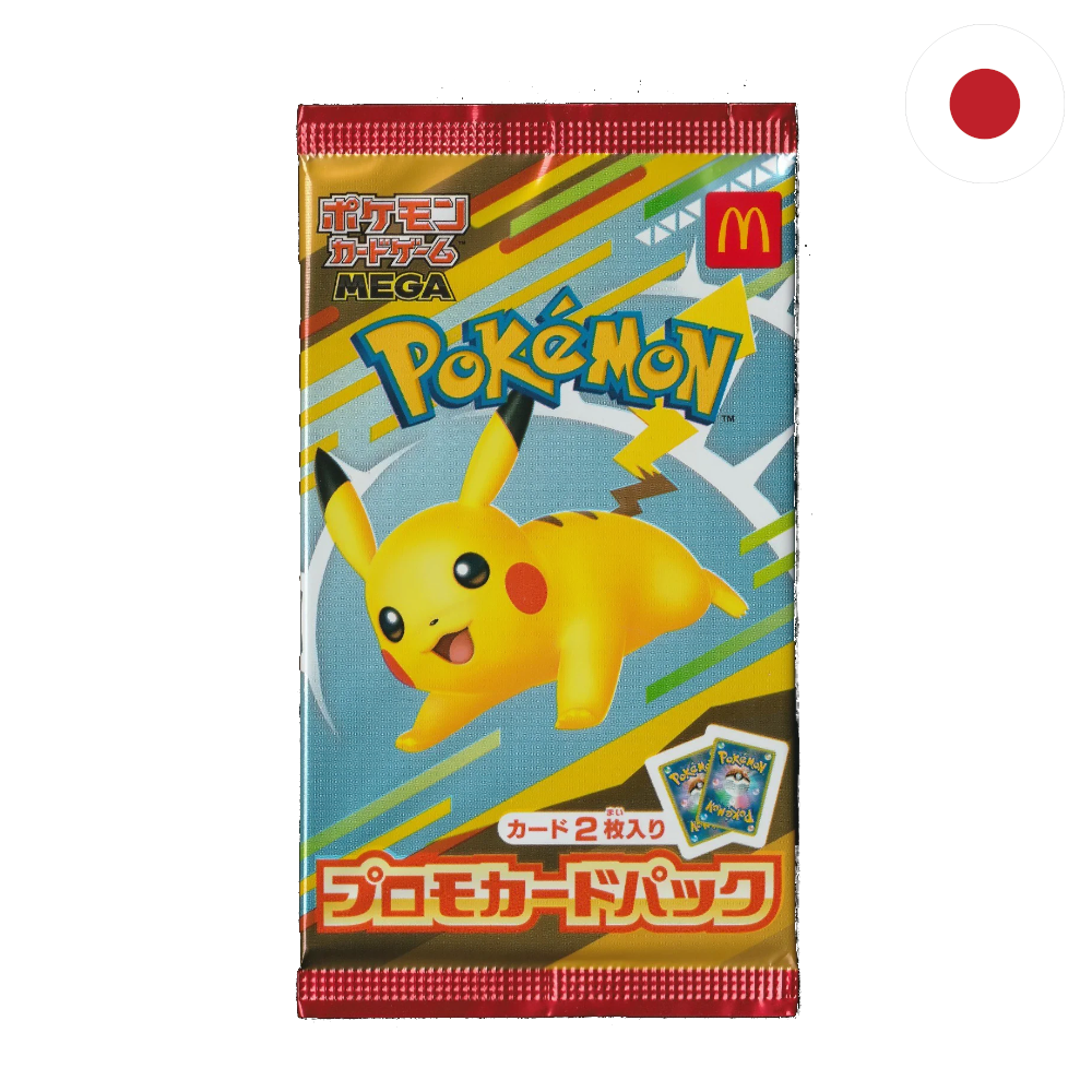 Pokemon - McDonald's 2025 Japan Promo Booster JP