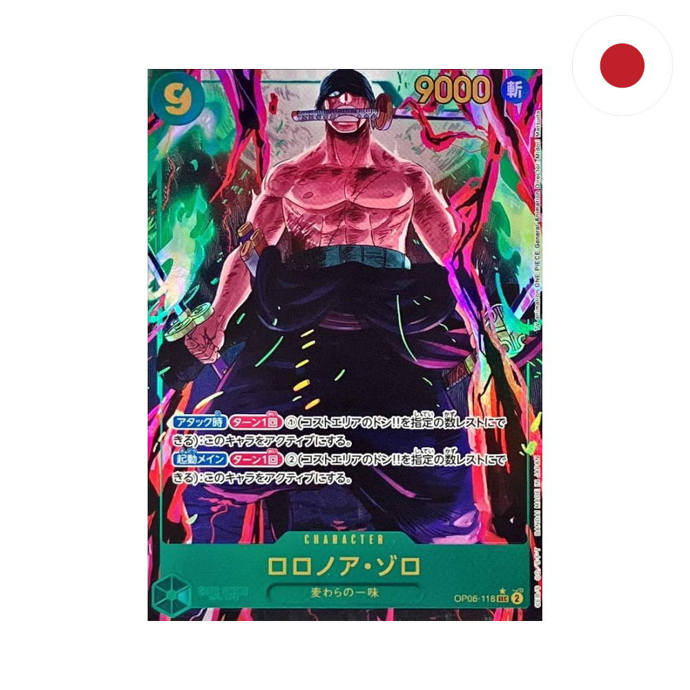 One Piece - Roronoa Zoro (OP06-118) JP