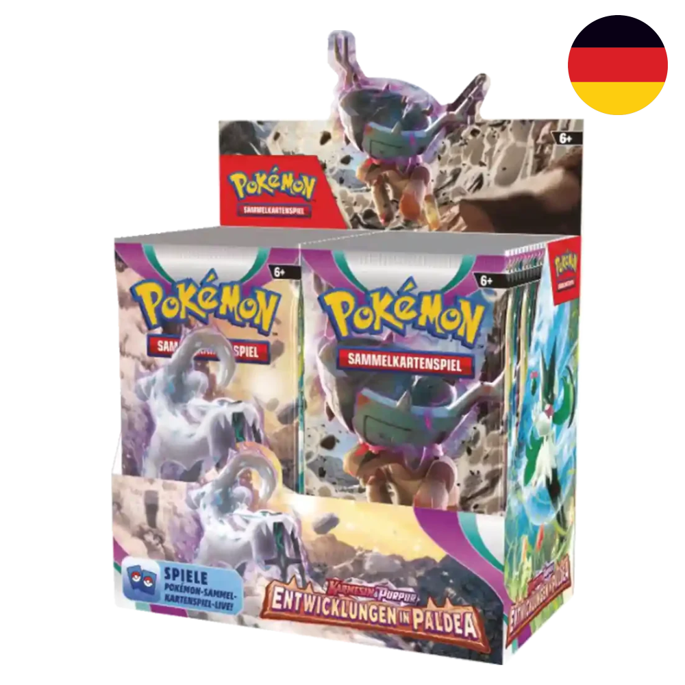Pokemon - Entwicklungen in Paldea Display DE [sv02] (Differenzbesteuert)