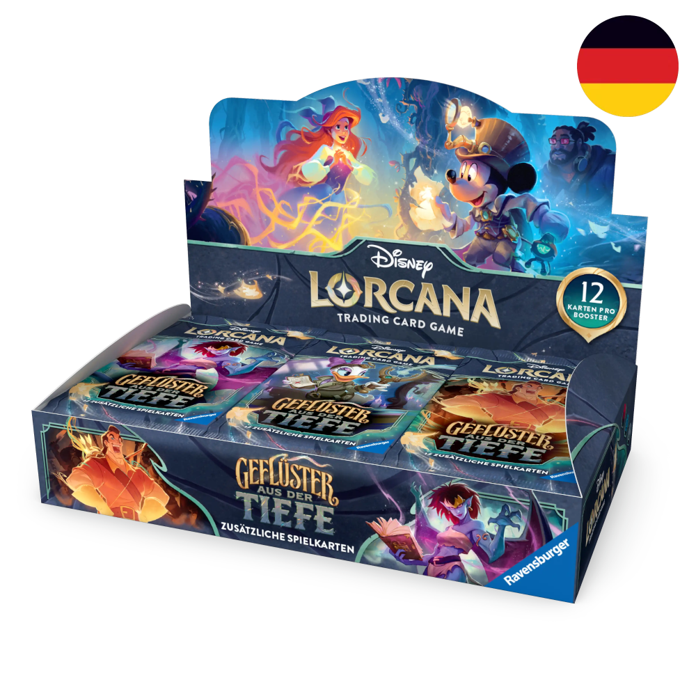 Disney Lorcana - Geflüster aus der Tiefe Display DE (Differenzbesteuert)