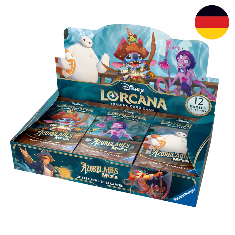 Disney Lorcana - Azurblaues Meer Display DE (Differenzbesteuert)