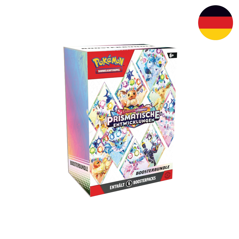Pokemon - Prismatische Entwicklungen Booster Bundle DE [sv08.5]