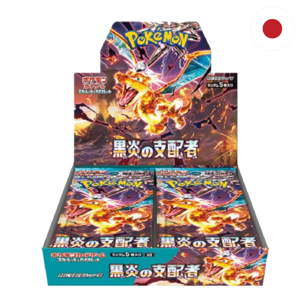 Pokemon - Ruler of the Black Flame Display JP [sv3] (Differenzbesteuert)