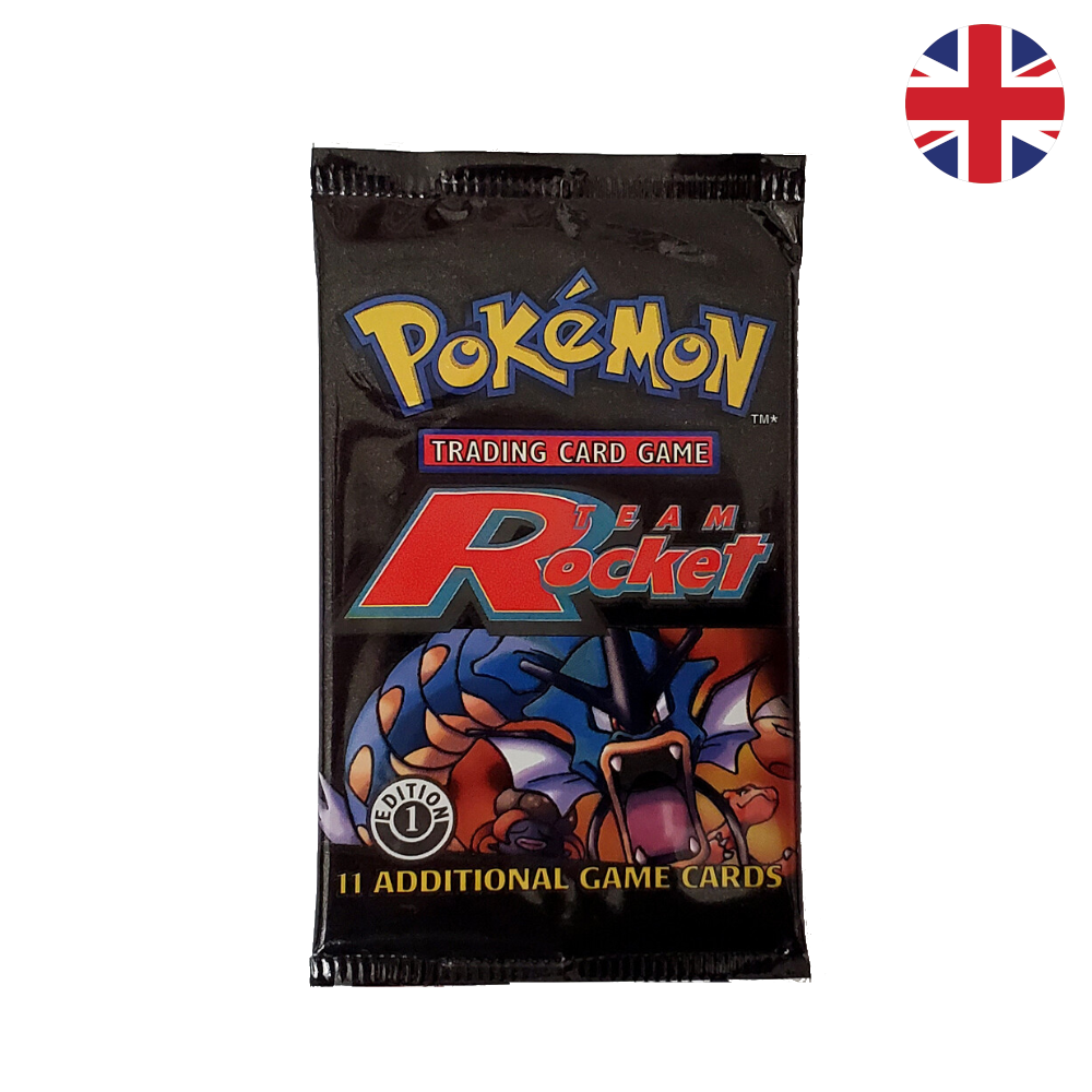 Pokemon - Team Rocket Booster 1. Edition Garados EN (Differenzbesteuert)